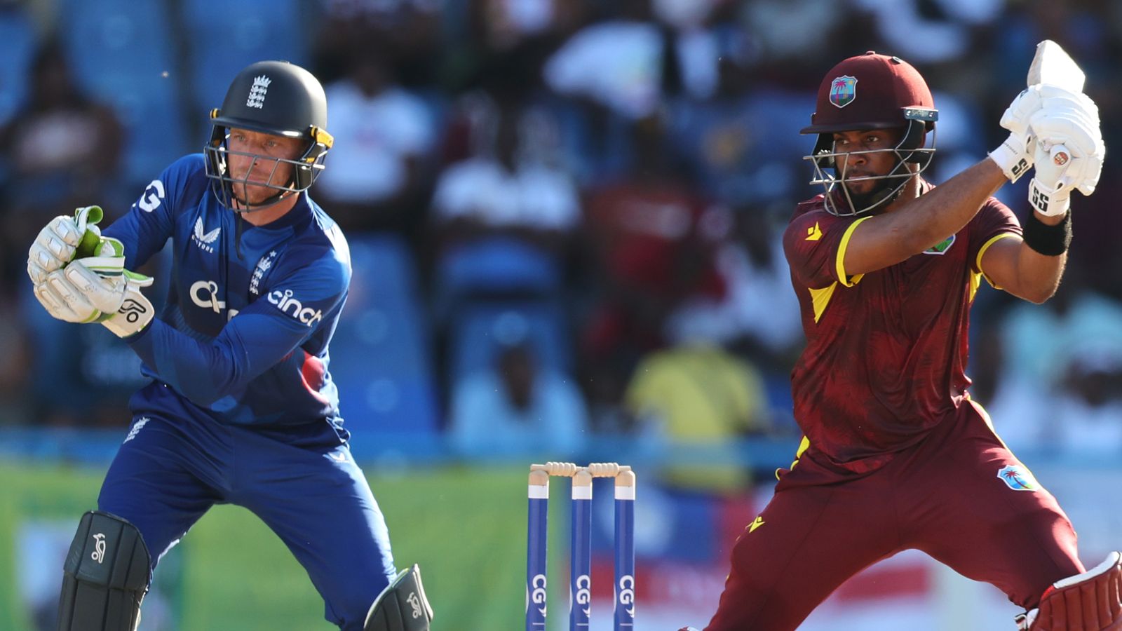Westindische Inseln gegen England: Shai Hope ton hilft den Gastgebern, 326 zu jagen und den ODI-Thriller in Antigua zu gewinnen |  Cricket-Nachrichten