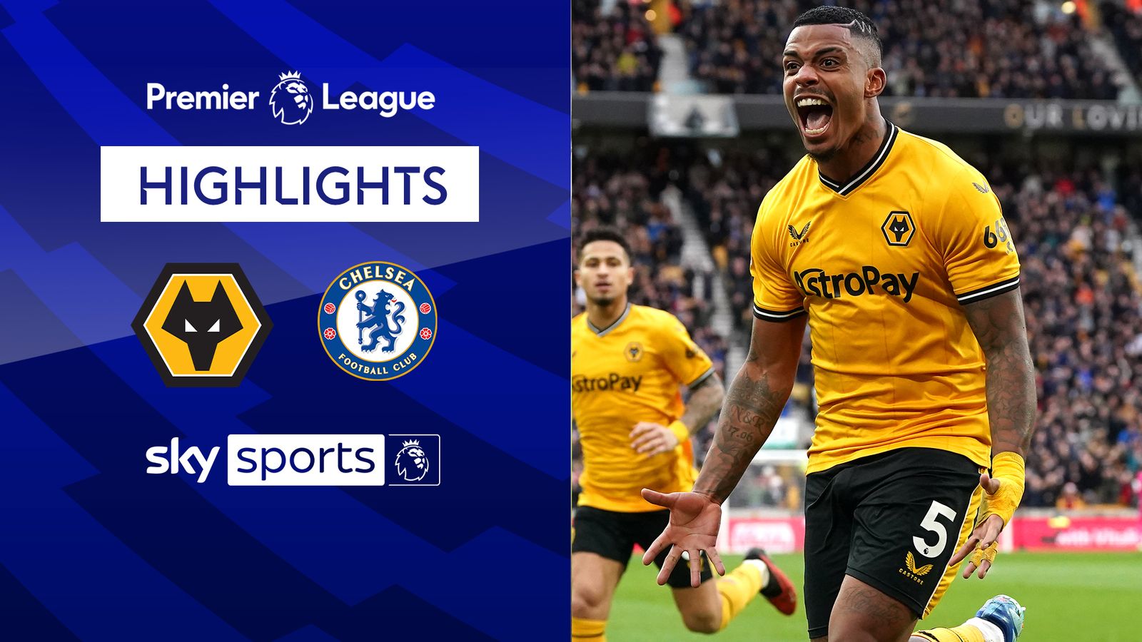 Wolves 2 - 1 Chelsea - Match Report & Highlights