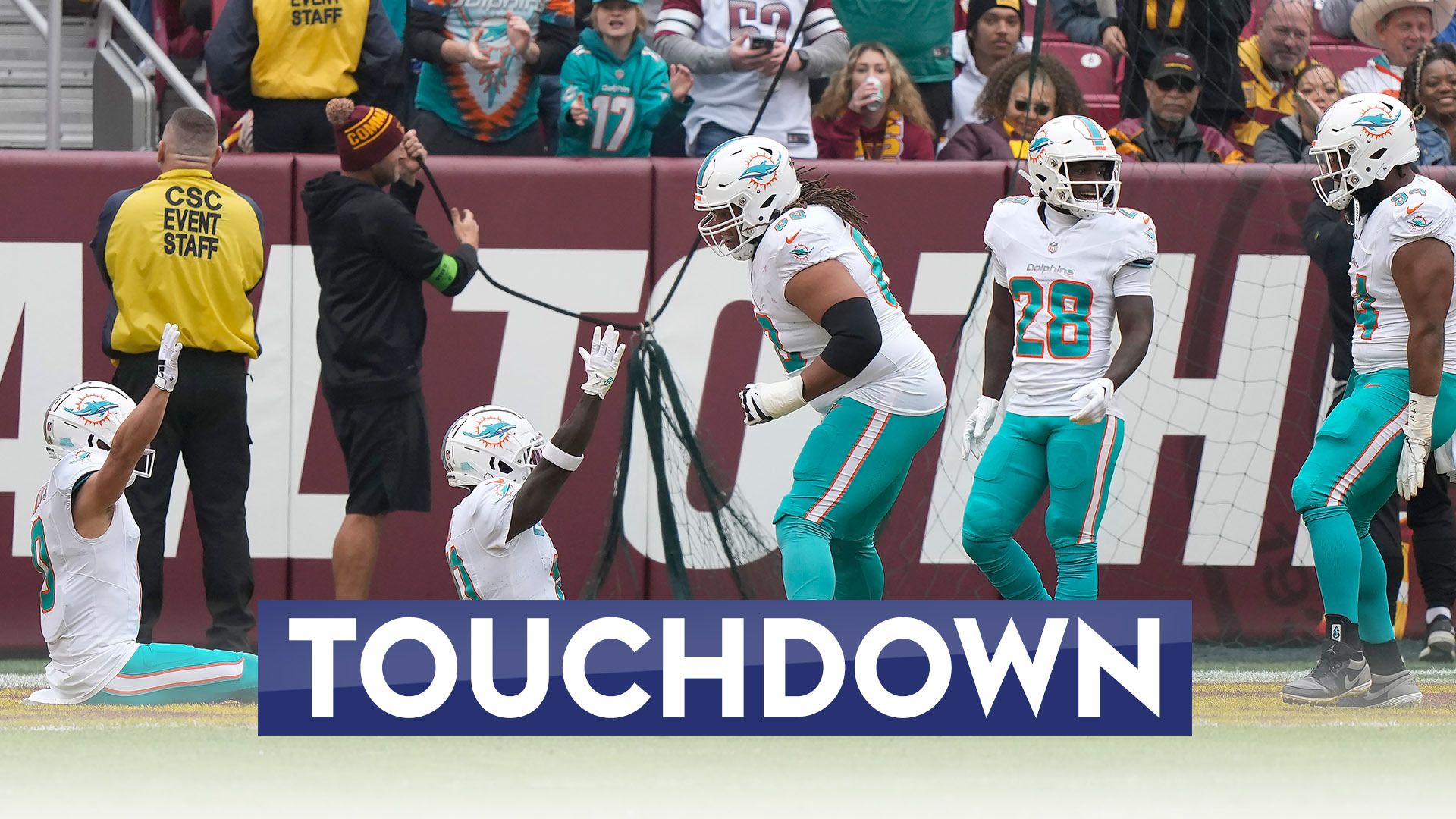 Hill celebrates in style after sensational 78-yard TD