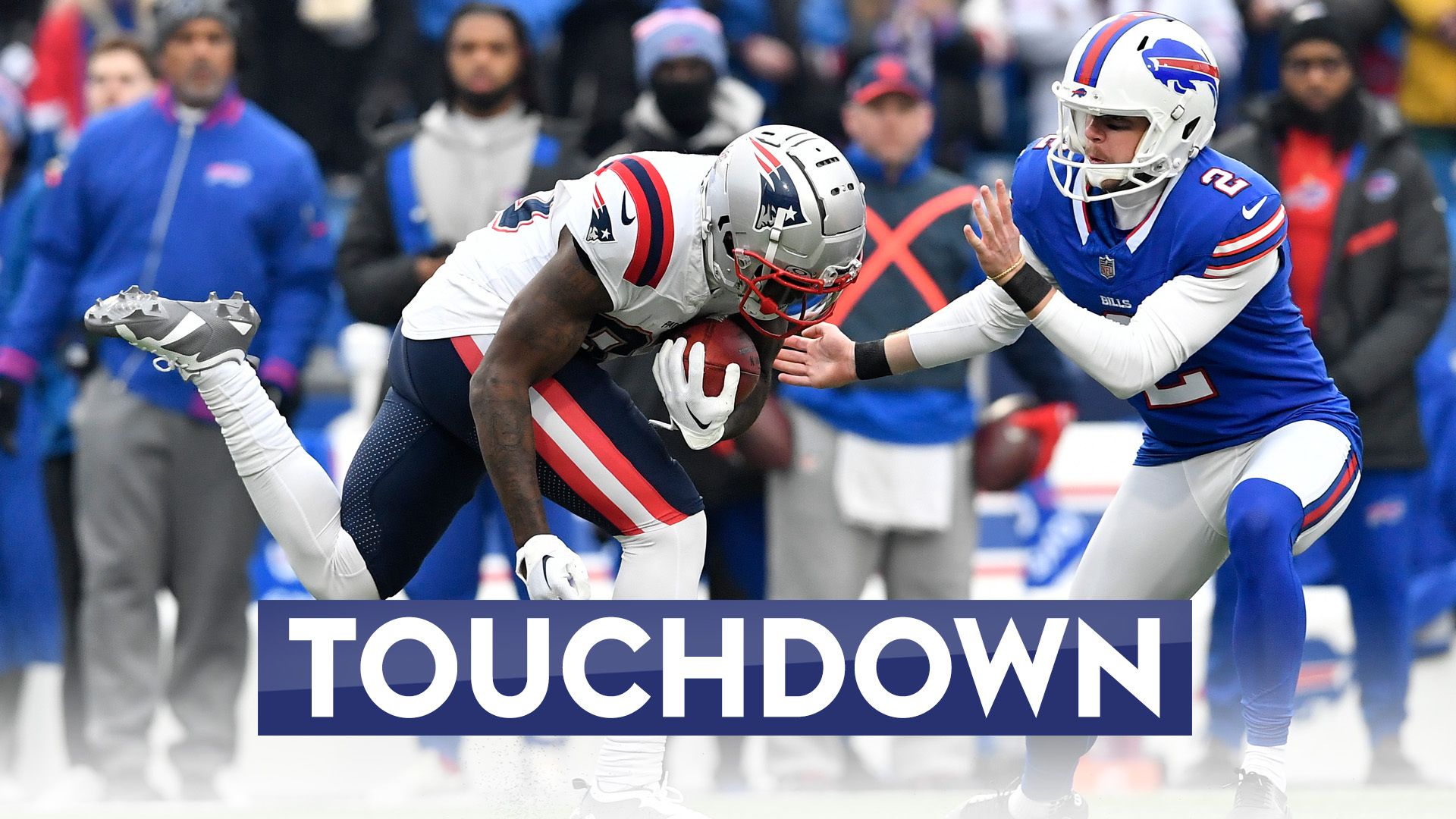 'You can kiss him goodbye!' | Patriots make immediate 98-yard TD!