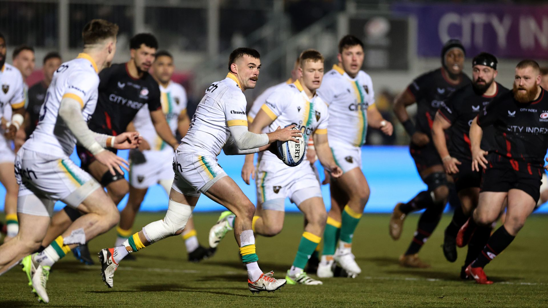 Saracens lose to Northampton in first game since Farrell announcement