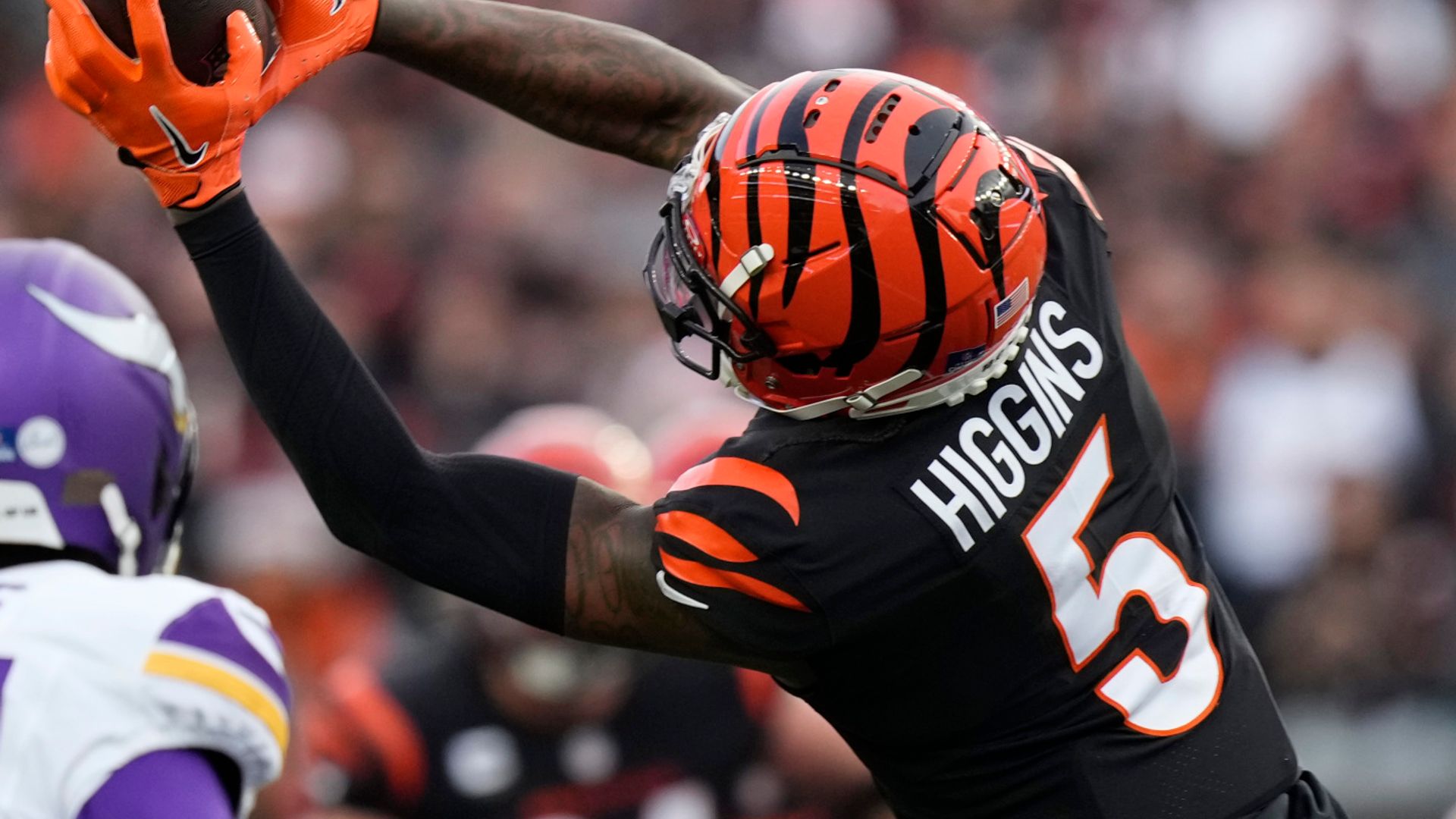 Bengals beat Vikings in overtime epic after Higgins' stunning catch