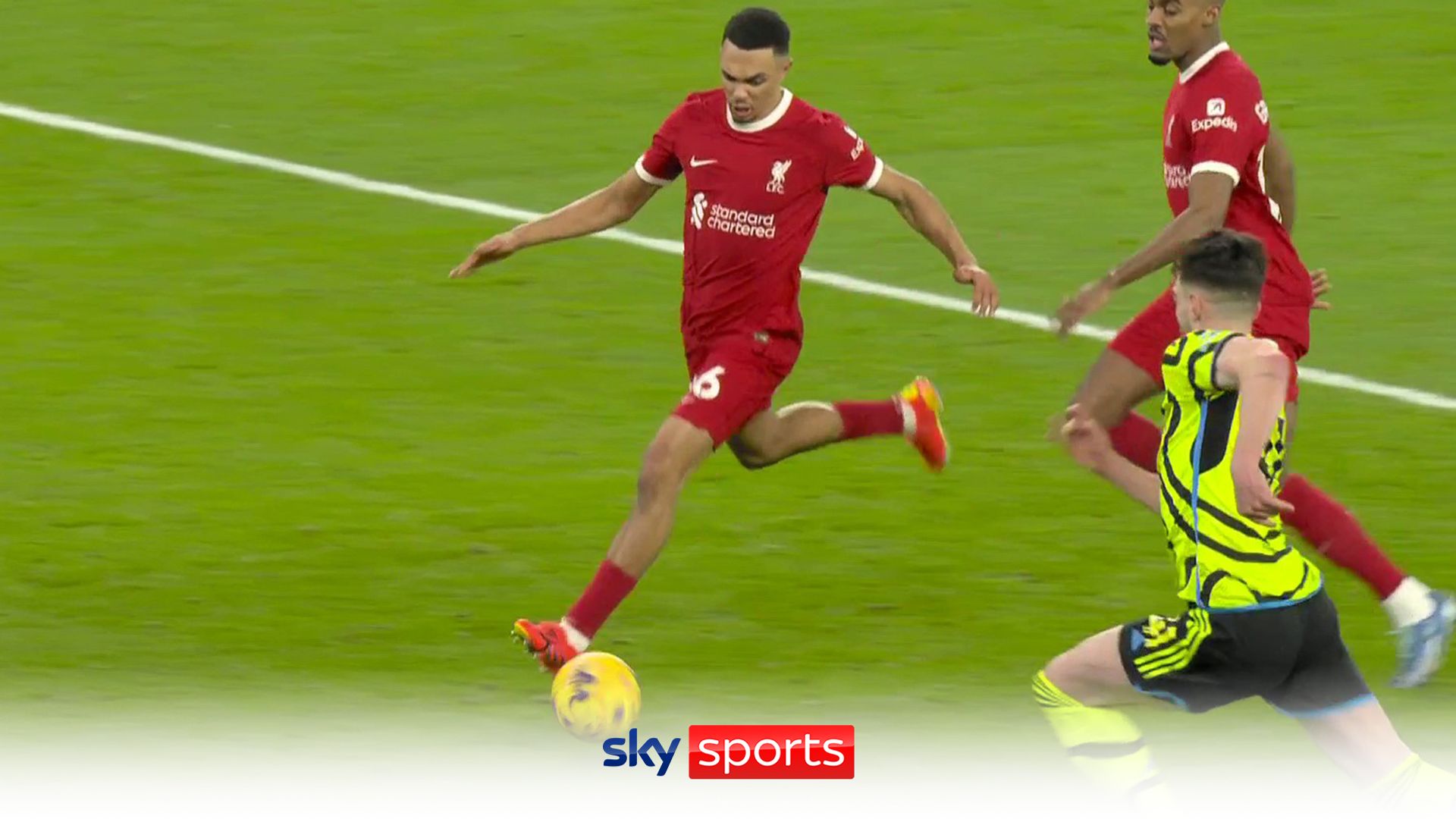 Liverpool fail to score from a five-on-two!