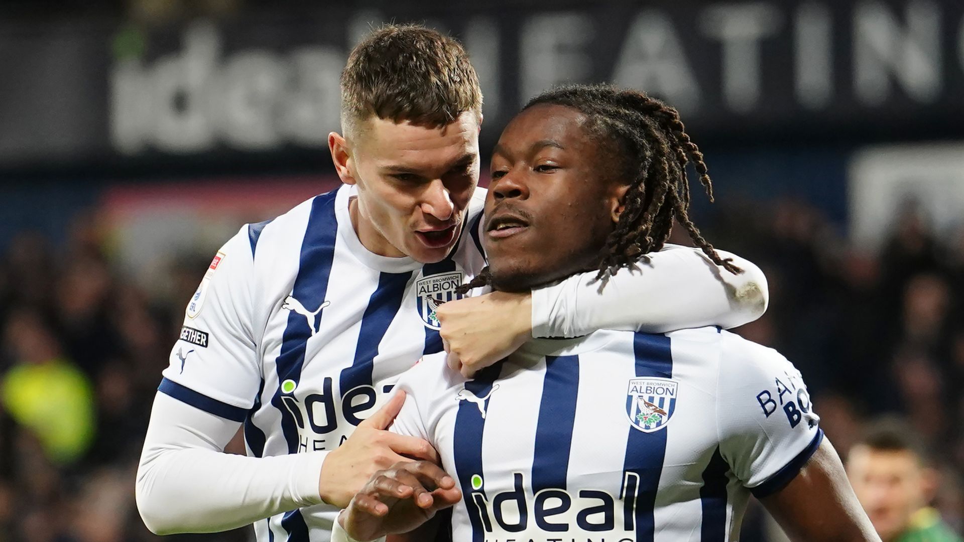 West Brom see off 10-player Norwich