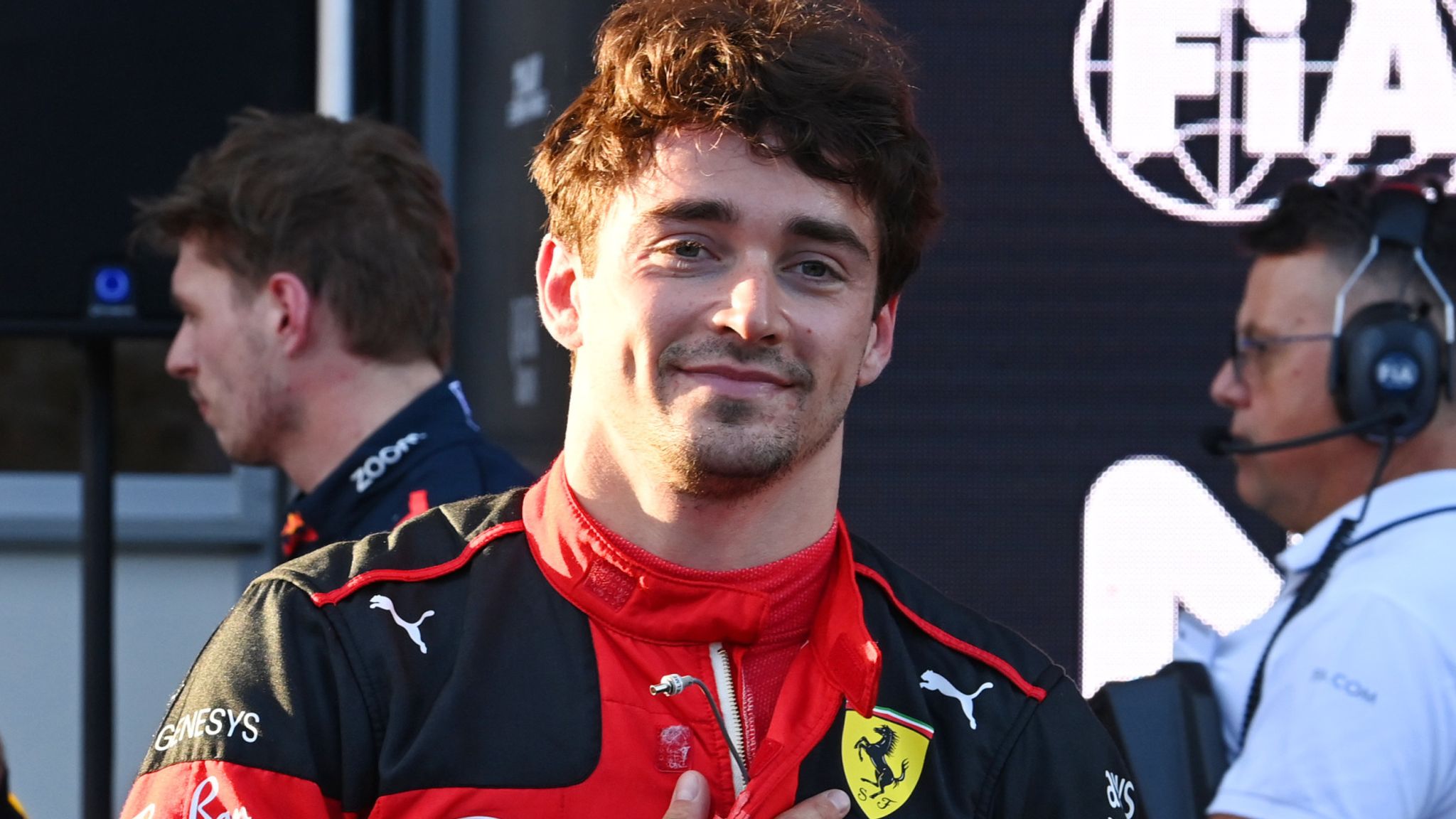 Charles Leclerc has extended his contract with Ferrari