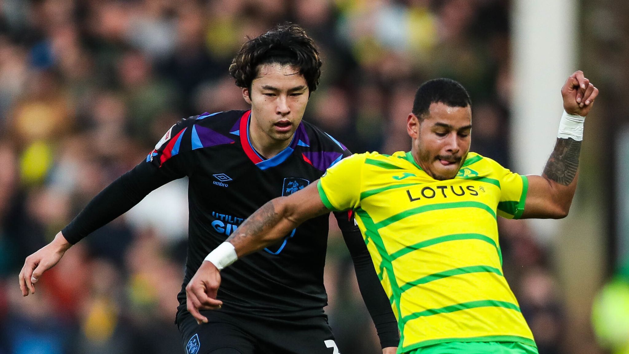 Norwich City 2 0 Huddersfield Town Sam McCallum and Borja Sainz