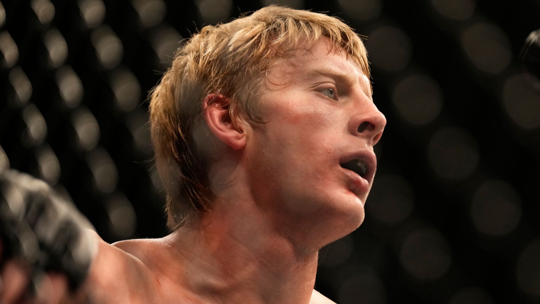 Paddy Pimblett. UFC 286 Fans photo.