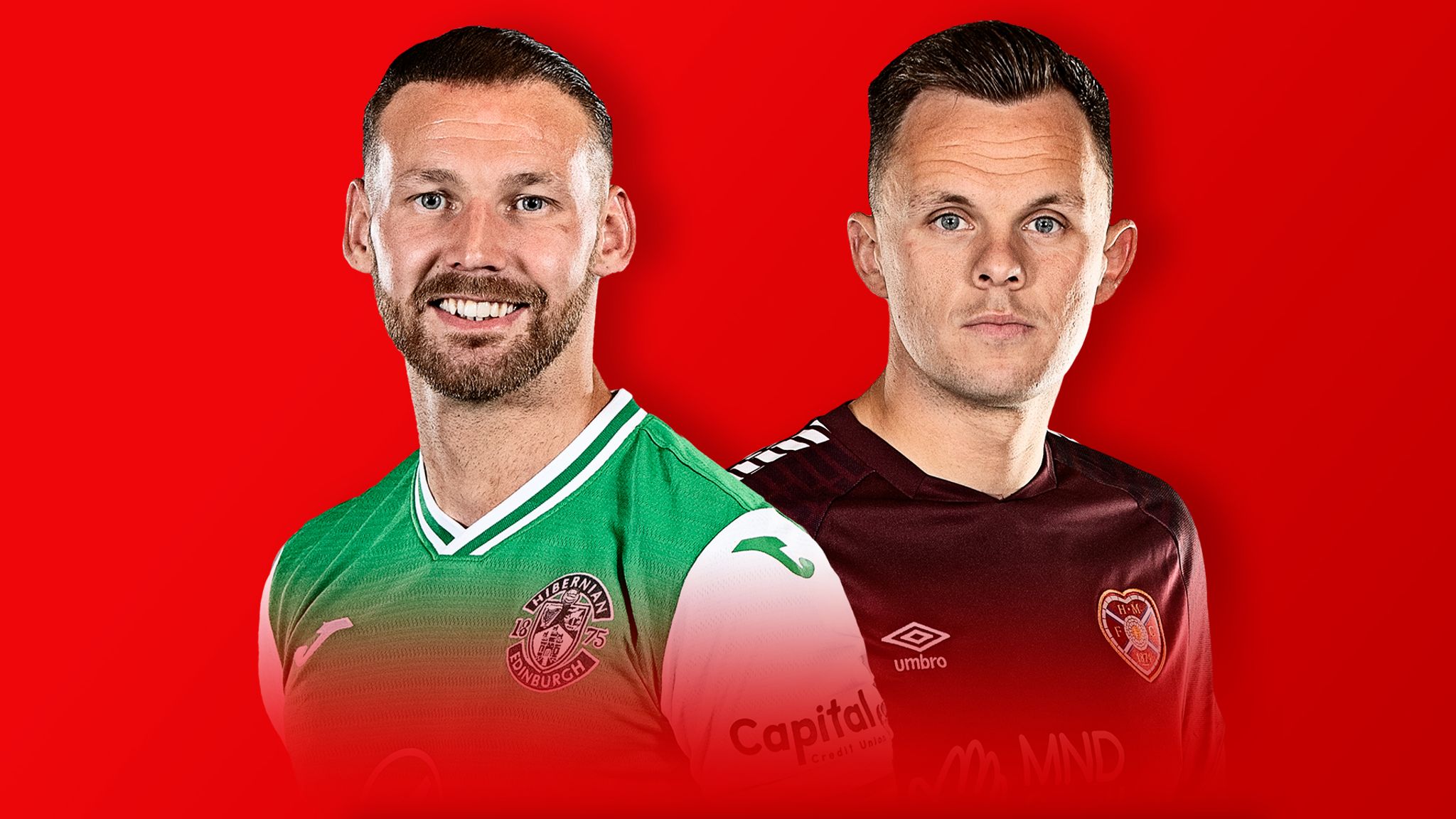 Hibernian vs Hearts Hibs head trainer Nick Montgomery anticipates