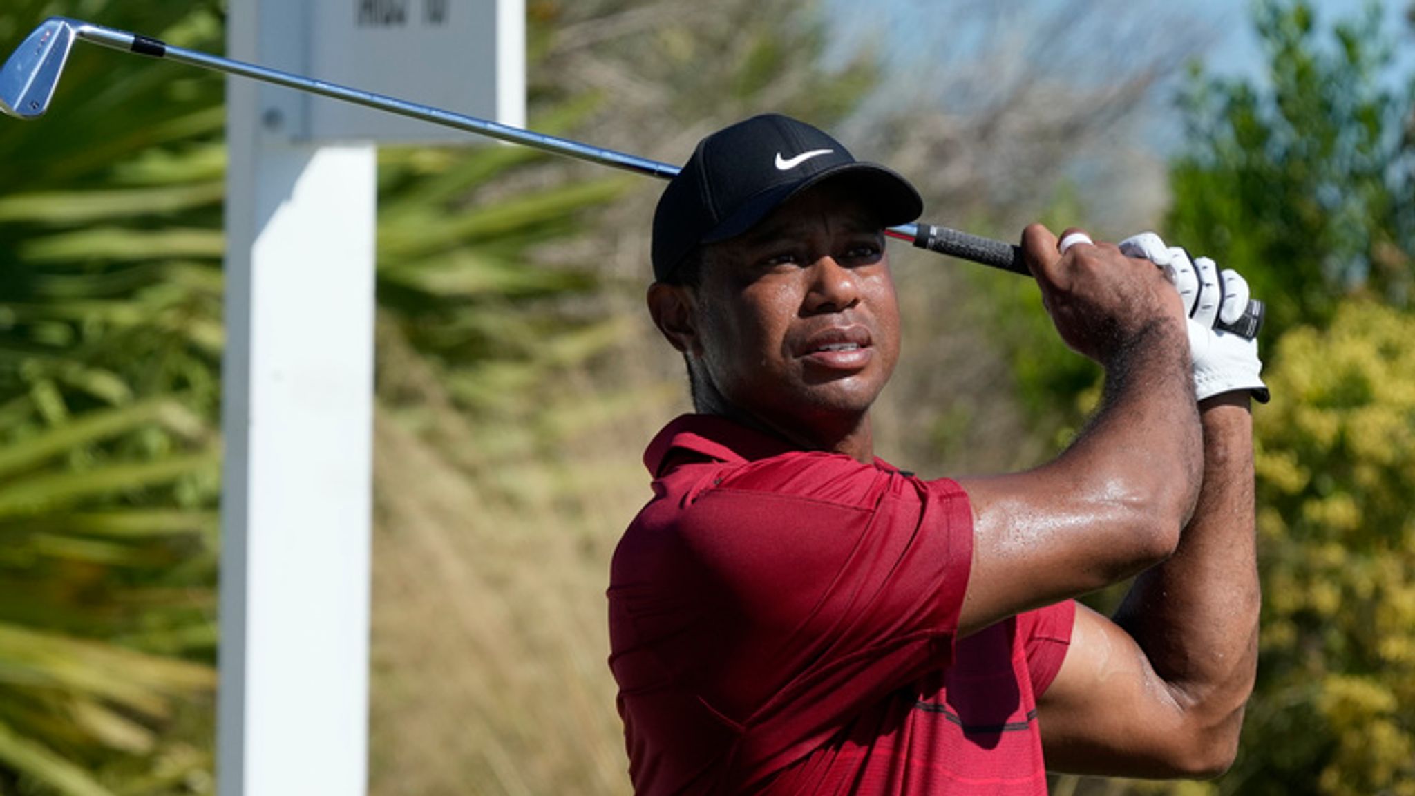 Tiger Woods: PGA Tour players show support, wear his Sunday colors