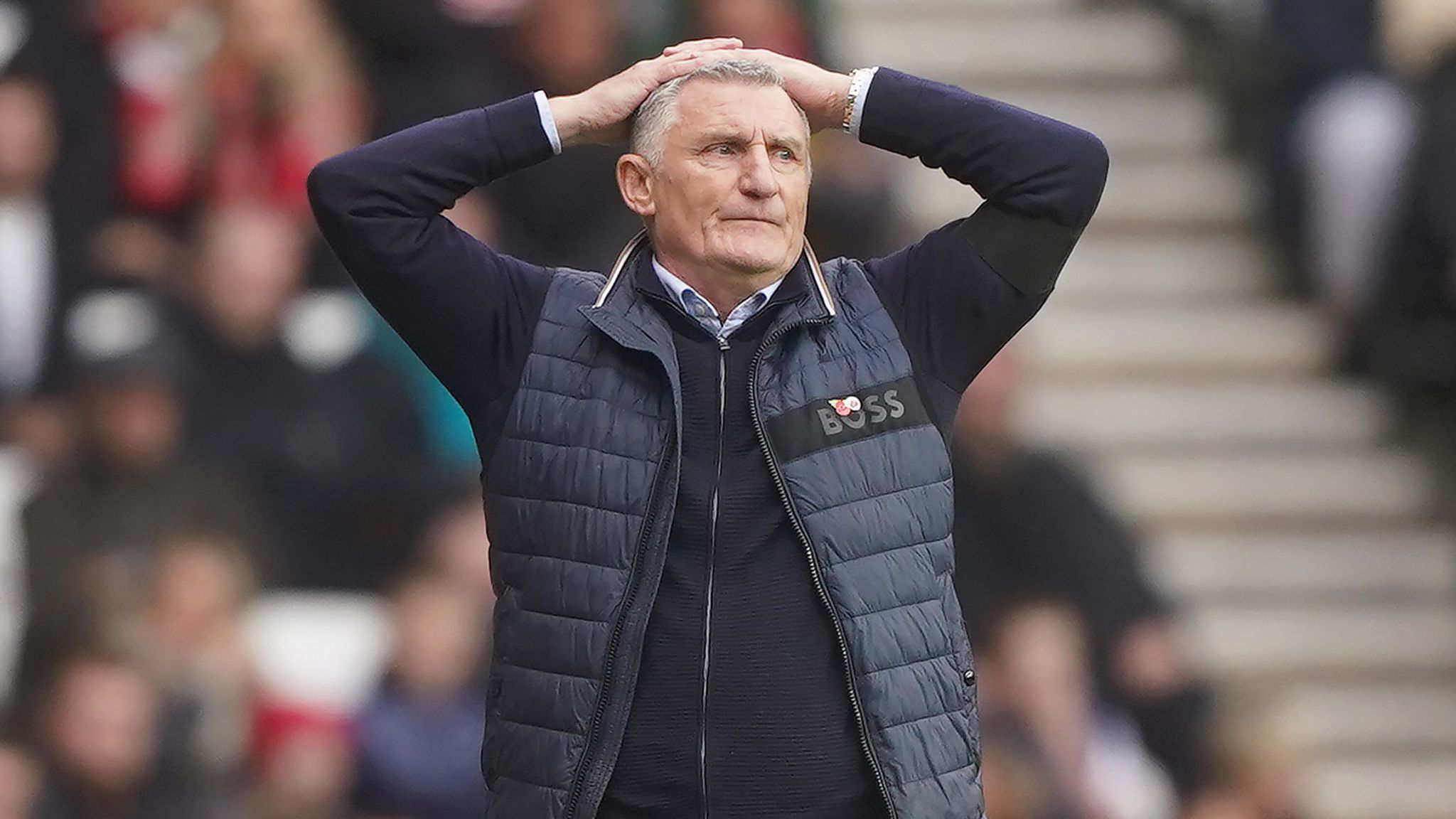Tony Mowbray sacked by Sunderland after 15 months at Stadium ...