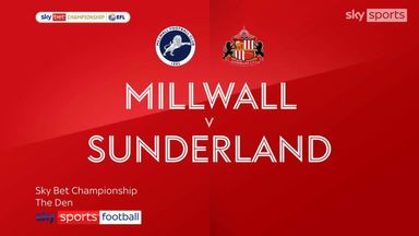 Millwall 1-1 Sunderland