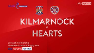 Kilmarnock 0-1 Hearts