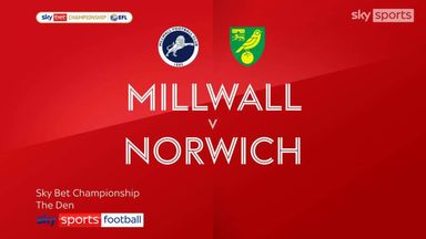 Millwall 1-0 Norwich 