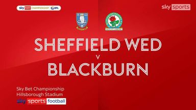 Sheffield Wednesday 3-1 Blackburn Rovers