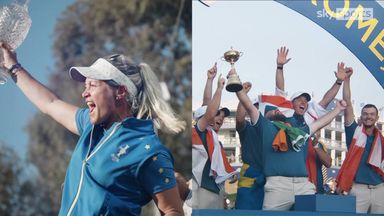Relive Europe's Solheim and Ryder Cup 2023 success
