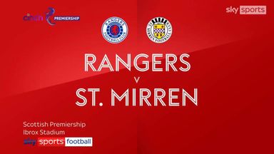 Rangers 2-0 St Mirren