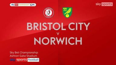 Bristol City 1-2 Norwich City