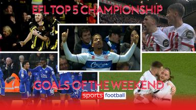 Top 5 Championship goals of the weekend