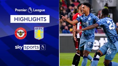 Villa fight back to win feisty affair at Brentford