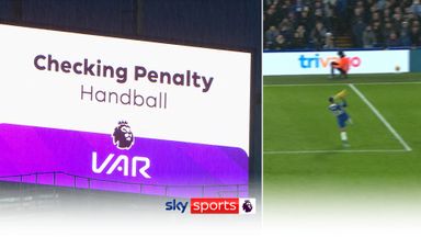 Late VAR check at Chelsea sparks drama | 'It's hit him in the face!'