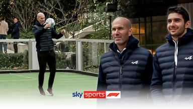 Alpine hoping to match ambassador Zidane’s football success