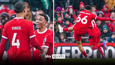 'Absolutely no saving that!' | Trent hits an unstoppable free-kick
