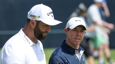 Rory McIlroy and Jon Rahm are playing on opposite tours in 2024, following Rahm joining the LIV Golf League