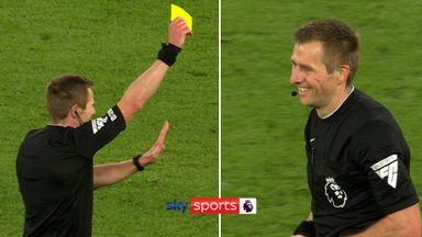 Referee accidentally gives red card to Palace's Richards!