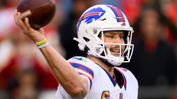 Buffalo Bills quarterback Josh Allen