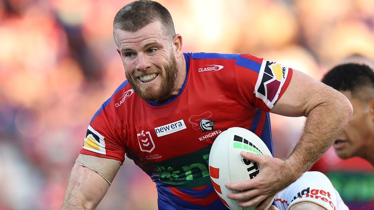 NEWCASTLE, AUSTRALIA - MARCH 17: during the round three NRL match between Newcastle Knights and Dolphins at McDonald Jones Stadium on March 17, 2023 in Newcastle, Australia. (Photo by Cameron Spencer/Getty Images)