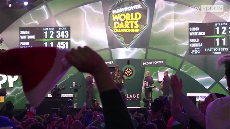 A look back at some of the best action for the opening night of the World Darts Championship at Alexandra Palace