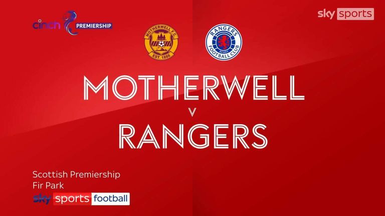Motherwell 0-2 Rangers