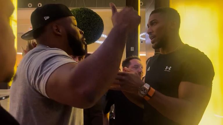 'You don't know me!' | AJ and Miller clash in Saudi