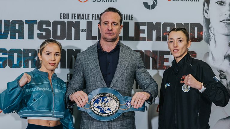 Watson will fight Justine Lallemand for the European flyweight title