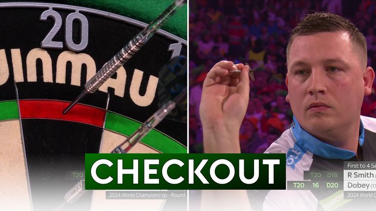 Chris Dobey 116 and 124 checkout.