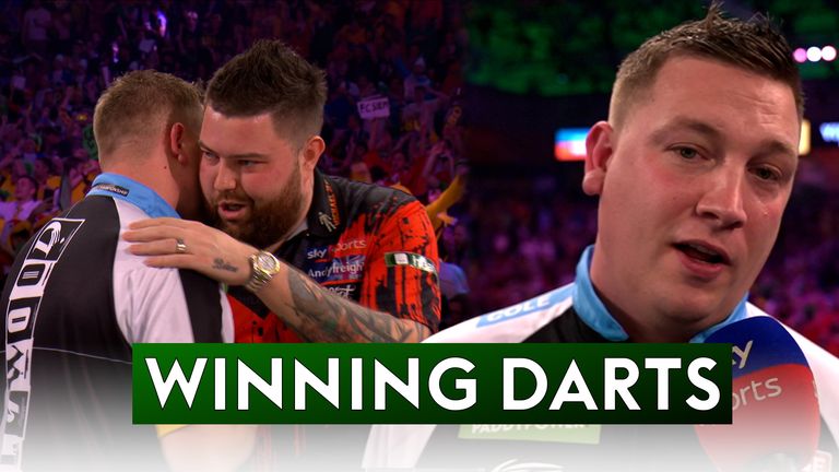 Dobey dumped out Smith after producing an exceptional performance on the Ally Pally stage