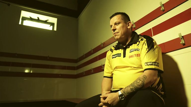 Dave 'Chizzy' Chisnall headlines he action on Saturday afternoon at Alexandra Palace