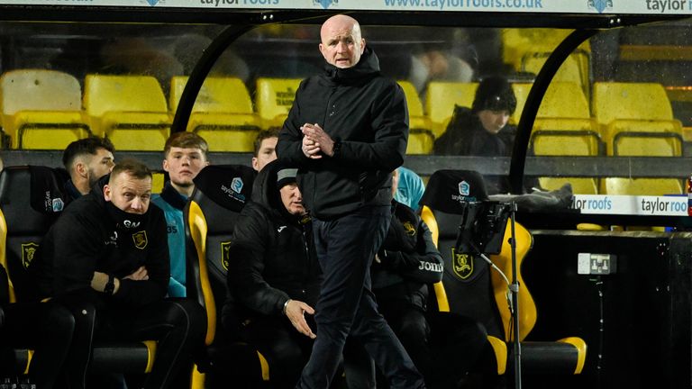 Livingston manager David Martindale is without a win in 11
