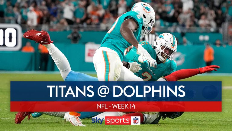 Miami Dolphins vs titans