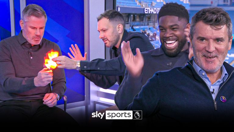 Dynamo joined the Super Sunday studio to wow the pundits with his tricks