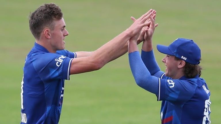 England Under-19s cricket (Pic credit ECB)