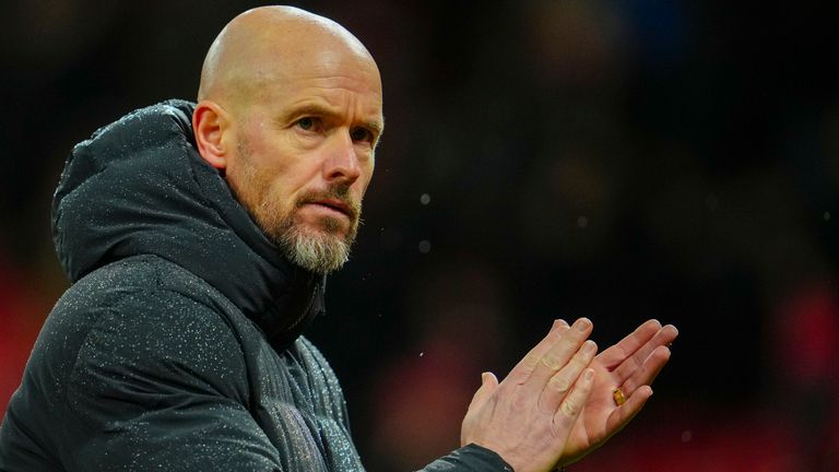 Erik ten Hag is coming under increasing pressure