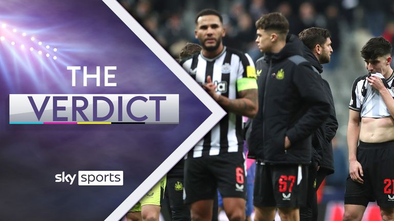Sky Sports News reporter Keith Downie gives his reaction to Newcastle&#39;s 2-1 defeat against AC Milan, which led to their exit from the Champions League.