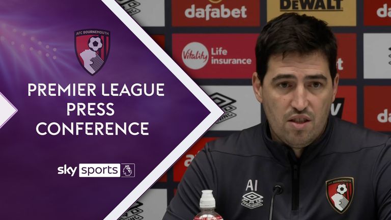Bournemouth boss Andoni Iraola believes his side's confidence has been boosted following their 3-0 win at Old Trafford last weekend but he's guarding against complacency when they host Luton Town on Saturday.