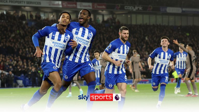 With Tottenham trailing Brighton 2-0 at half-time, Aaron McLean was highly critical of the high line employed by the Spurs defence.