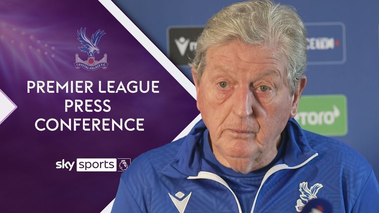 Roy Hodgson discusses Cheick Doucoure and Eberechi Eze injuries. 