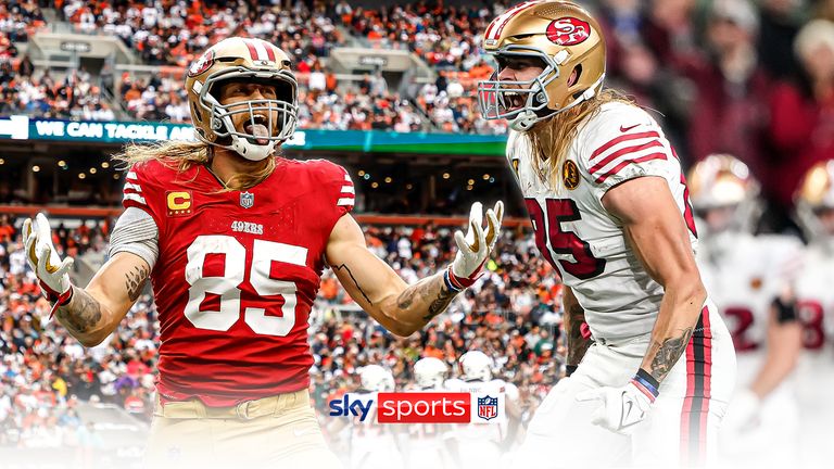 The best plays from San Francisco 49ers tight end George Kittle from the 2023 NFL season so far