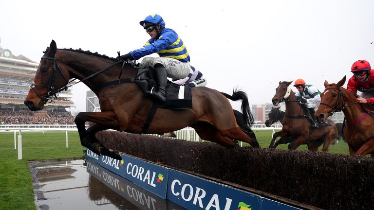 Jonjo O'Neill Jr in action on Inch House at Newbury