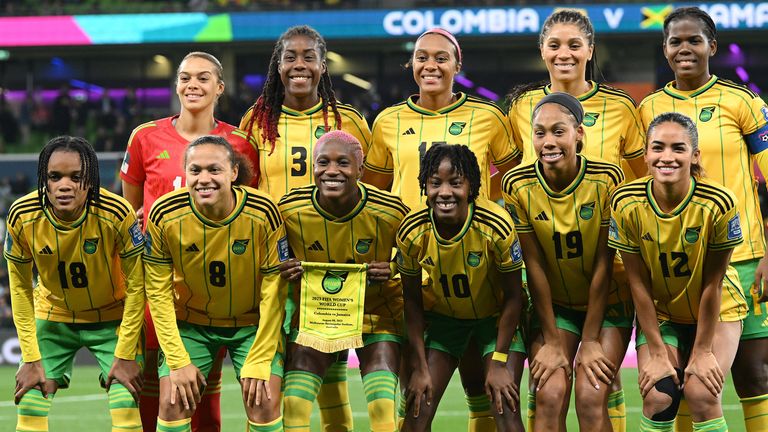 Jamaica Women&#39;s football team (Getty Images)