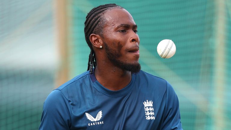 Jofra Archer met up and trained with the England squad while in Barbados last week